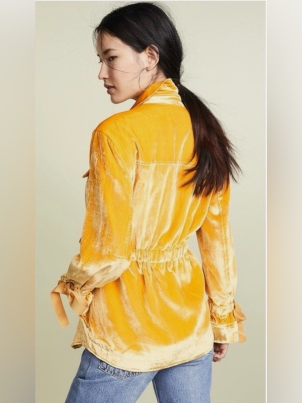 Cinq A’ Sept Matheu Jacket in Sunflower - Picture 2 of 9